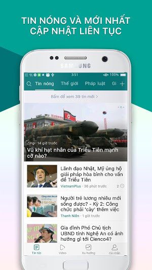 Tải Báo Mới Phiên Bản Mới Cho Điện Thoại Android, iOS 1