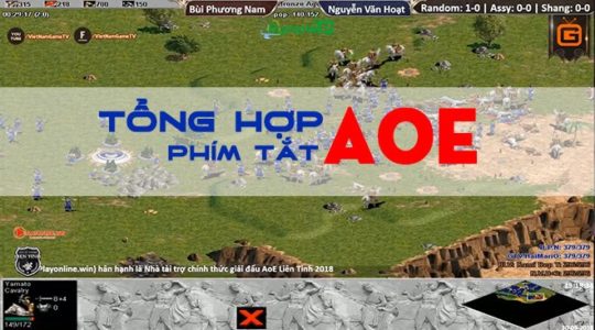 Tất Tần Tật Về Phím Tắt Trong Game Đế Chế AOE, Đầy Đủ Và Chi Tiết