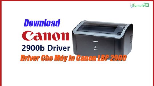 Download Driver Canon LBP 2900/2900B Cho Win 7/8/10 (32bit – 64bit)