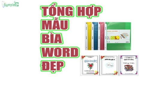 Download Mẫu Bìa Word – Tổng Hợp Bìa Tiểu Luận, Báo Cáo Đẹp Nhất
