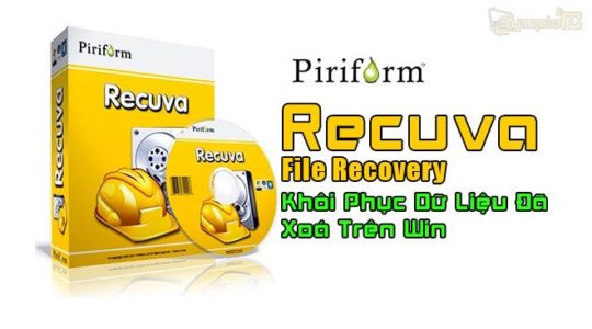 Download Recuva File Recovery – Khôi Phục Dữ Liệu Đã Xoá Trên PC