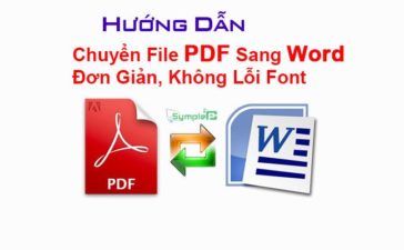 Cách Chuyển File PDF Sang Word Đơn Giản, 100% Không Lỗi Font