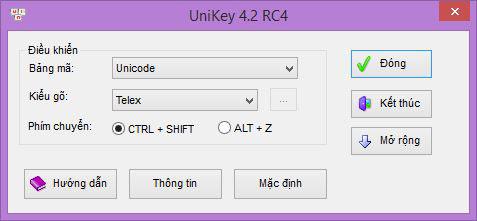 Tải Unikey 4.3 - Bõ Gõ Tiếng Việt Tốt Nhất Cho Windows 7/8/10/XP