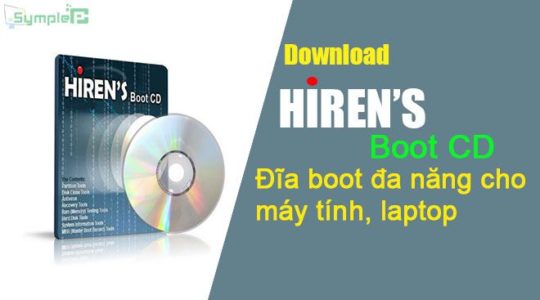 Download Hiren Boot CD Mới Nhất - Đĩa Boot Đa Năng Cho Máy Tính