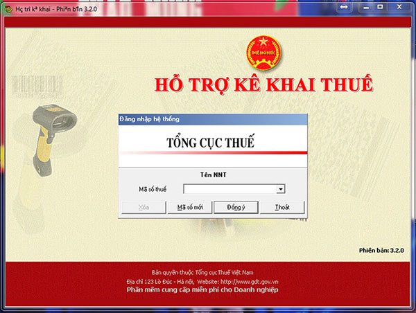 Download HTKK Mới Nhất - Phần Mềm Hỗ Trợ Kê Khai Thuế Qua Mạng