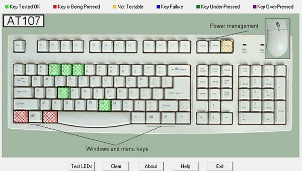 Download KeyboardTest – Phần Mềm Test Bàn Phím, Chuột PC, Hiệu Quả