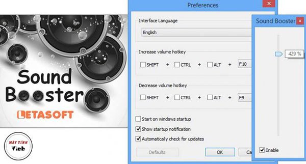 Download Sound Booster Full – Phần Mềm Tăng Âm Lượng Laptop Số 1