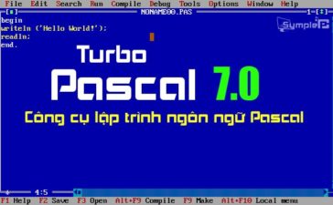 Download Turbo Pascal – Phần Nềm Ngôn Ngữ Lập Trình Cho Máy Tính
