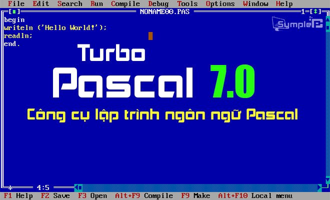 Download Turbo Pascal – Phần Nềm Ngôn Ngữ Lập Trình Cho Máy Tính