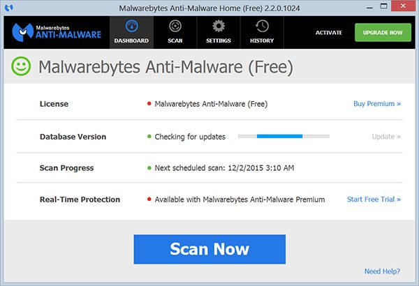 Download Malwarebytes Anti Malware – Phát Hiện, Loại Bỏ Phần Mềm Độc Hại