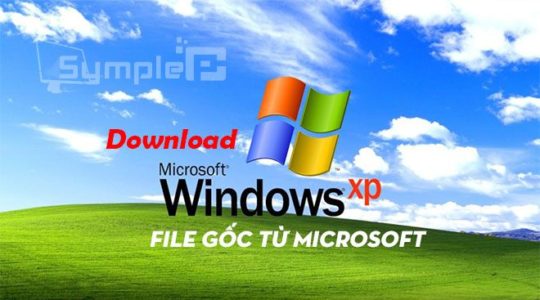 Download Windows XP – Bộ Cài .ISO WinXP SP3 File Gốc Từ Microsoft