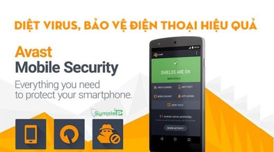 Tải Avast Mobile Security – Diệt Virus, Bảo Vệ Điện Thoại Hiệu Quả Số 1