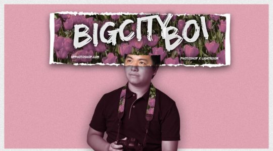 Cách Tạo Poster Big City Boi Của Binz, Độc Lạ Và Đơn Giản Vô Cùng