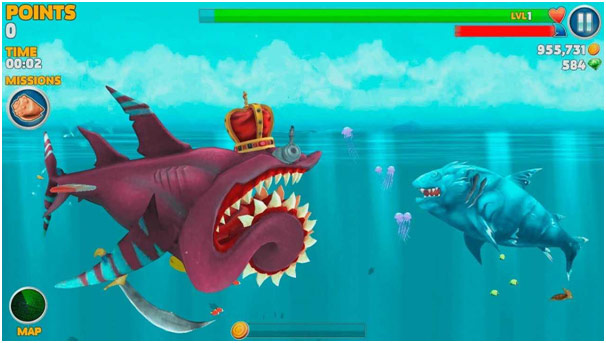 Tải Hack Hungry Shark Evolution (Menu, Vô hạn tiền) cho Android 3