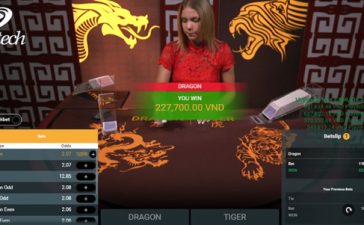Khám phá Bet on Dragon Tiger Playtech 1