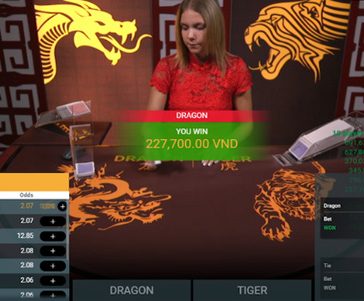 Khám phá Bet on Dragon Tiger Playtech 1