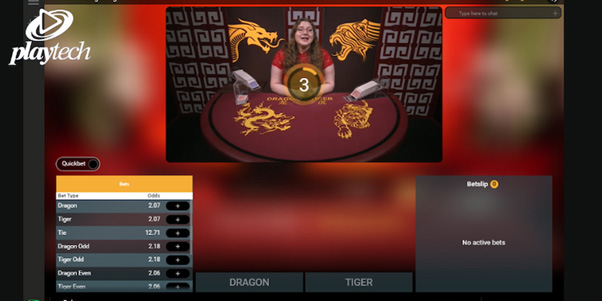 Khám phá Bet on Dragon Tiger Playtech 2